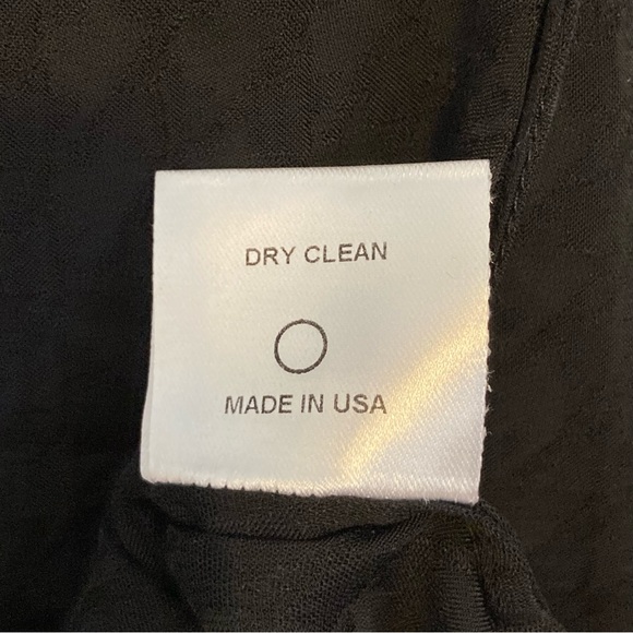 Inclan Studio Nico Top Women’s Size L Sleeveless Black Tie-front NWT Retail $192 - Picture 8 of 10